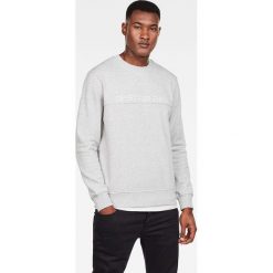 G-Star Raw - Bluza. Brązowe bluzy męskie G-Star RAW, s, z nadrukiem, z bawełny, retro, z okrągłym kołnierzem, bez rękawów, bez kaptura. Za 369,90 zł.