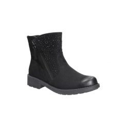 Botki S.barski Botki z kryształkami 6695. Brązowe botki damskie marki S.barski. Za 129,99 zł.