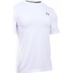 Under Armour Koszulka Raid Microthread Ss Tee White White Graphite L. Białe koszulki do fitnessu męskie Under Armour, l. W wyprzedaży za 109,00 zł.
