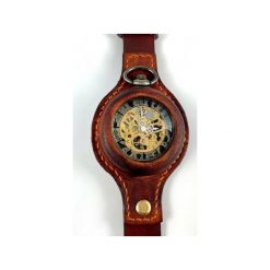DC 040 - RUDY RETRO - ZŁOTY SMOK II. Żółte zegarki męskie marki Drobiny czasu, złote. Za 666,00 zł.