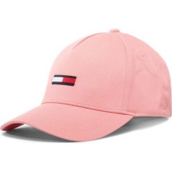 Czapka z daszkiem TOMMY JEANS - Tjw Flag Cap AW0AW07222 TF4. Różowe czapki damskie Tommy Jeans, bez wzorów, z bawełny. Za 139,00 zł.