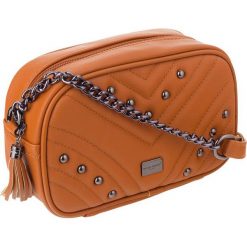 David jones® filigranowa torebka damska listonoszka. Listonoszki damskie David Jones, w paski, ze skóry ekologicznej, sportowe, na ramię, z breloczkiem. Za 79,00 zł.