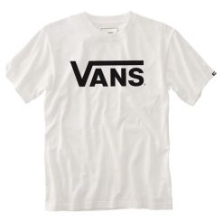 Vans Dziecięca Koszulka Z Krótkim Rękawem 7 Biała. Białe t-shirty chłopięce Vans, z nadrukiem, z materiału, z krótkim rękawem. Za 76,00 zł.