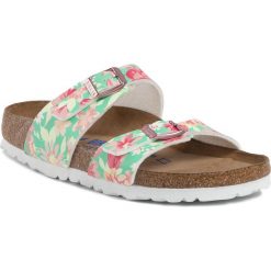 Klapki BIRKENSTOCK - Sydney Bs 1016397 Supernatural Flower Emerald. Zielone klapki damskie Birkenstock, bez wzorów, ze skóry ekologicznej, bez obcasa. Za 339,00 zł.