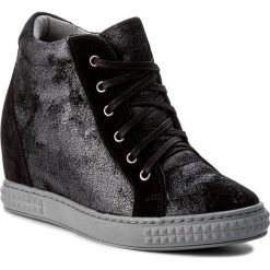 Sneakersy SERGIO BARDI - Amantea FW127282917SW 631. Czarne sneakersy damskie Sergio Bardi, z materiału. W wyprzedaży za 219,00 zł.