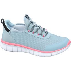 Sneakersy damskie Venice niebieskie. Niebieskie sneakersy damskie marki Venice, z materiału. Za 119,90 zł.
