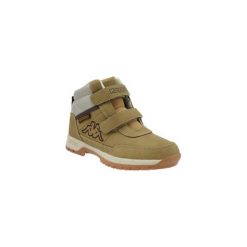 Buty trekkingowe Kappa Bright Mid Fur K 260329K-4143. Brązowe buciki niemowlęce Kappa, ze skóry. Za 109,99 zł.