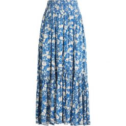 Spódniczki: Free People WAY OF THE WIND PRINTED MIDI SKIRT Długa spódnica blue