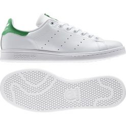 BUTY STAN SMITH SHOES (43 1/3). Buty sportowe męskie Adidas, ze skóry, z paskami, tenisowe. W wyprzedaży za 279,99 zł.