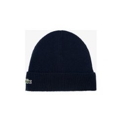 Lacoste Czapka Niebieski. Niebieskie czapki męskie Lacoste, bez wzorów, z wełny. Za 171,95 zł.