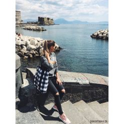Torba Shopper Flanela czarno-biała. Białe shopper bag damskie Pakamera, na ramię. Za 99,00 zł.