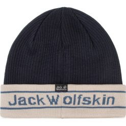 Czapka JACK WOLFSKIN - Pride Knit Cap 1907261 Night Blue. Niebieskie czapki męskie Jack Wolfskin, bez wzorów, z materiału. W wyprzedaży za 69,00 zł.
