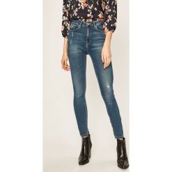 Only - Jeansy Paola. Niebieskie jeansy damskie ONLY, s, bez wzorów, z elastanu, z podwyższonym stanem. Za 169,90 zł.