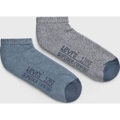 Levi's - Skarpety (2-pack). Szare skarpetki męskie marki Levi's®, z elastanu. Za 39,90 zł.