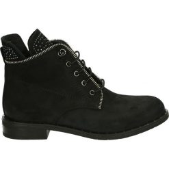 Botki - 5716201 BLACK. Czarne botki damskie skórzane Venezia. Za 379,00 zł.