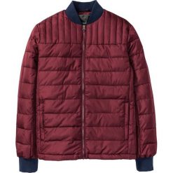 Kurtka pikowana bonprix czerwony klonowy. Czerwone kurtki męskie marki bonprix, m, w prążki. Za 189,99 zł.