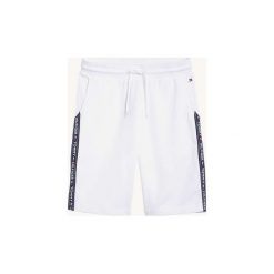 Szorty i Bermudy Tommy Hilfiger UM0UM00707 SHORT. Białe spodenki i szorty męskie TOMMY HILFIGER, s, bez wzorów. Za 175,22 zł.