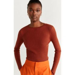 Mango - Sweter Godo. Czarne swetry damskie Mango, s, z wiskozy. W wyprzedaży za 59,90 zł.