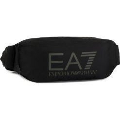 Saszetka nerka EA7 EMPORIO ARMANI - 275878 9A802 71020 Black/Stone Grey. Czarne torby męskie skórzane EA7 Emporio Armani, bez wzorów, z materiału, młodzieżowe. Za 339,00 zł.
