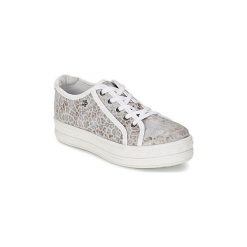 Buty Dziecko Ikks AUDREU. Szare trampki dziewczęce IKKS, bez wzorów, bez zapięcia. Za 219,50 zł.