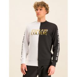 Bluza Versace Jeans Couture B7GVA7GD. Bluzy męskie Versace Jeans Couture, xxl, bez wzorów, z bawełny, bez kołnierzyka, bez rękawów, bez kaptura. W wyprzedaży za 799,00 zł.