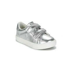 Buty Dziecko Polo Ralph Lauren EASTEN EZ. Szare trampki dziewczęce Polo Ralph Lauren, bez wzorów, bez zapięcia. Za 230,30 zł.