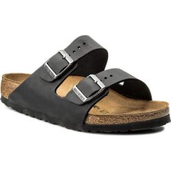 Klapki BIRKENSTOCK - Arizona Bs 0552111 Black. Czarne klapki damskie Birkenstock, bez wzorów, ze skóry, bez obcasa. Za 339,00 zł.