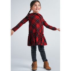 Mayoral - Legginsy dziecięce 92-134 cm. Niebieskie spodnie dziewczęce Mayoral, bez wzorów, z elastanu. Za 57,90 zł.
