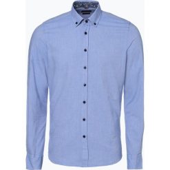 Nils Sundström - Koszula męska, niebieski. Niebieskie koszule męskie na spinki Nils Sundström, l, z materiału. Za 169,95 zł.