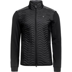 Kurtka EA7 EMPORIO ARMANI. Czarne kurtki męskie EA7 Emporio Armani, bez wzorów, bez kaptura. W wyprzedaży za 606,00 zł.