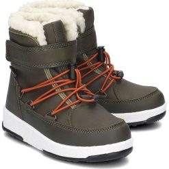 Moon Boot Jr Boy Waterproof - Śniegowce Dziecięce - 34051600001 31. Szare buty chłopięce zimowe marki Moon Boot. Za 272,30 zł.