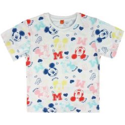 Disney Koszulka Dziecięca Mickey Mouse 110 Wielokolorowy. Szare t-shirty chłopięce Disney, z motywem z bajki, bez rękawów. Za 35,00 zł.