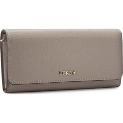 Duży Portfel Damski FURLA - Babylon 871072 P PS12 B30 Sabbia. Szare portfele damskie Furla, bez wzorów, ze skóry. Za 680,00 zł.
