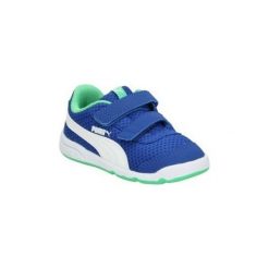 Buty Dziecko Puma 190704 04. Niebieskie trampki dziewczęce Puma, bez wzorów, bez zapięcia. Za 143,48 zł.
