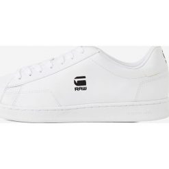 G-Star Raw - Buty. Białe sneakersy męskie G-Star RAW, z okrągłym noskiem, na sznurówki. Za 319,90 zł.