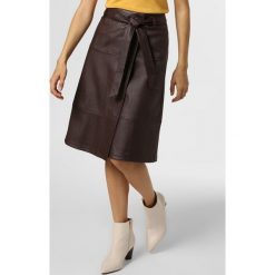 Marie Lund - Spódnica damska, brązowy. Pomarańczowe spódniczki damskie Marie Lund, bez wzorów, z materiału, eleganckie, kopertowe. Za 169,95 zł.