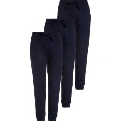 Friboo 3 PACK Spodnie treningowe navy blazer. Niebieskie spodnie dresowe dziewczęce Friboo, z bawełny. Za 129,00 zł.
