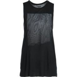 Reebok MUSCLE TANK Koszulka sportowa black. Czarne topy sportowe damskie marki Reebok, xl, z materiału. W wyprzedaży za 134,10 zł.