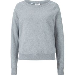Bluza dresowa bonprix jasnoszary melanż. Szare bluzy damskie bonprix, melanż, z dresówki. Za 34,99 zł.