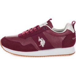 U.S. POLO ASSN. tenisówki męskie Talbot NOBIL4215S8/YS1 46 burgundowe. Czerwone trampki męskie U.S. Polo Assn., bez wzorów, ze skóry, bez zapięcia. Za 309,00 zł.