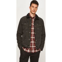 Jack & Jones - Kurtka jeansowa. Szare płaszcze męskie Jack & Jones, m, bez wzorów, z bawełny, krótkie, bez kaptura. W wyprzedaży za 199,90 zł.