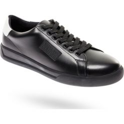 SNEAKERSY Versace Jeans Couture. Czarne sneakersy męskie Versace Jeans Couture, na sznurówki. Za 400,95 zł.