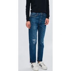 Scotch & Soda - Jeansy High Five. Niebieskie jeansy damskie marki Scotch & Soda, m, z podwyższonym stanem. W wyprzedaży za 359,90 zł.