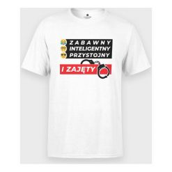 Koszulka Chłopak zajęty. T-shirty chłopięce MegaKoszulki, z napisami, z bawełny, bez rękawów. Za 44,90 zł.