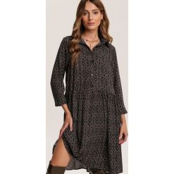 Czarna Sukienka Lilnell. Czarne sukienki damskie Renee, s, bez wzorów, bez kołnierzyka, bez rękawów, mini. Za 129,99 zł.