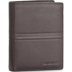 Duży Portfel Męski SAMSONITE - 001-015A0-0282-02 Brown. Pomarańczowe portfele męskie Samsonite, bez wzorów, ze skóry. W wyprzedaży za 129,00 zł.