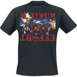 T-shirty męskie: Deadpool Maximum Effort T-Shirt czarny