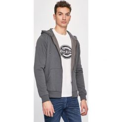 Dickies - Bluza. Szare bluzy męskie Dickies, m, z nadrukiem, z bawełny, z kapturem, bez rękawów, z kapturem. W wyprzedaży za 179,90 zł.