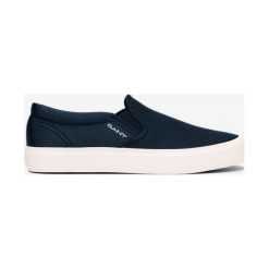 Gant Pinestreet Slip On Buty Niebieski. Niebieskie trampki i tenisówki damskie GANT, bez wzorów, z materiału, bez zapięcia. Za 307,95 zł.