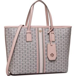 Torebka TORY BURCH - Gemini Link Canvas Small Tote 53304 Coastal Pink Gemini Link 685. Różowe torebki klasyczne damskie Tory Burch, bez wzorów, ze skóry ekologicznej, klasyczne, bez dodatków. Za 999,00 zł.